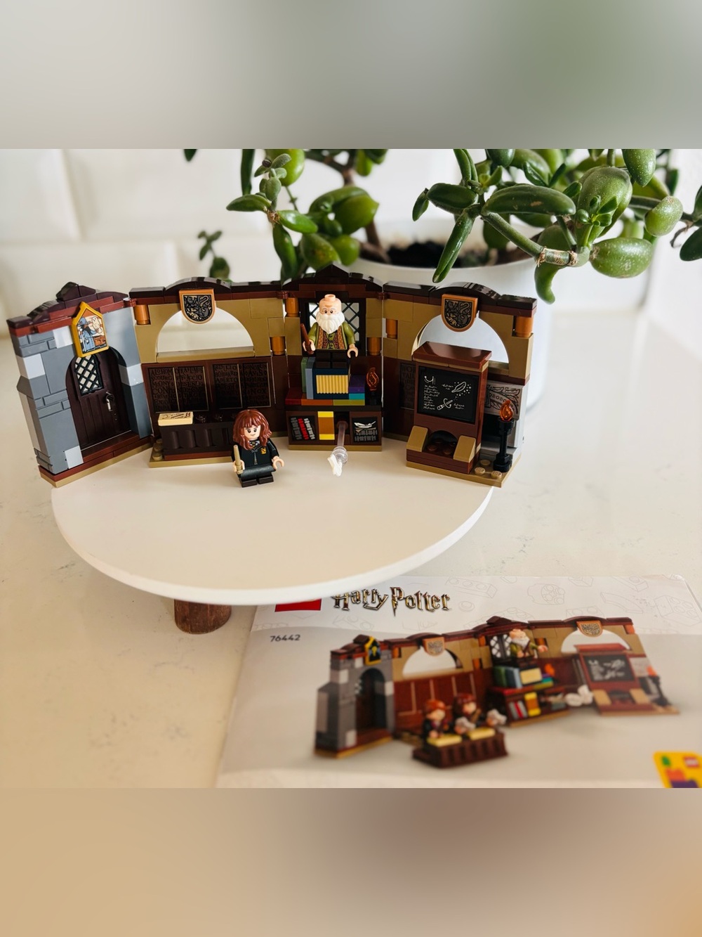 LEGO Harry Potter Hogwarts Castle Charms Class, Wizard Building Toy 76442